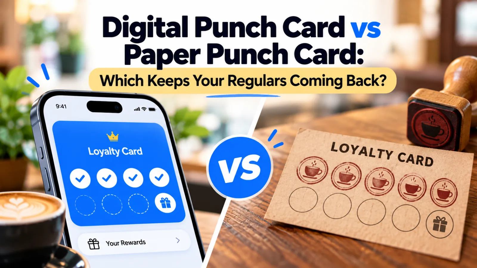 Digital Punch Card vs Paper Punch Card: Which Keeps Your Regulars Coming Back?